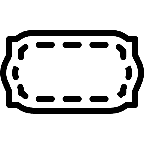 Gestrichelter Rahmen